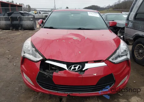 2017 Hyundai Veloster Value Edition из США, поврежденный, VIN KMHTC6AD1HU316905